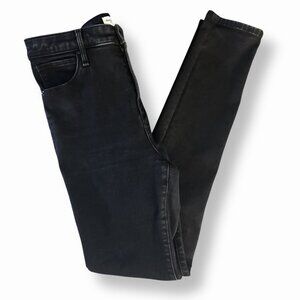 Abercrombie & Fitch Super Skinny High Rise Black Jeans Size 28/6L